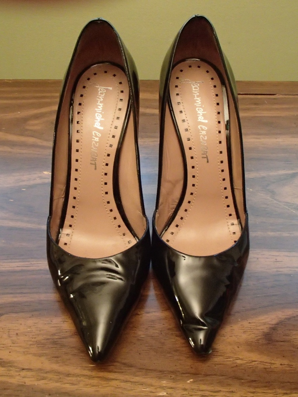 Black Patent High Heels